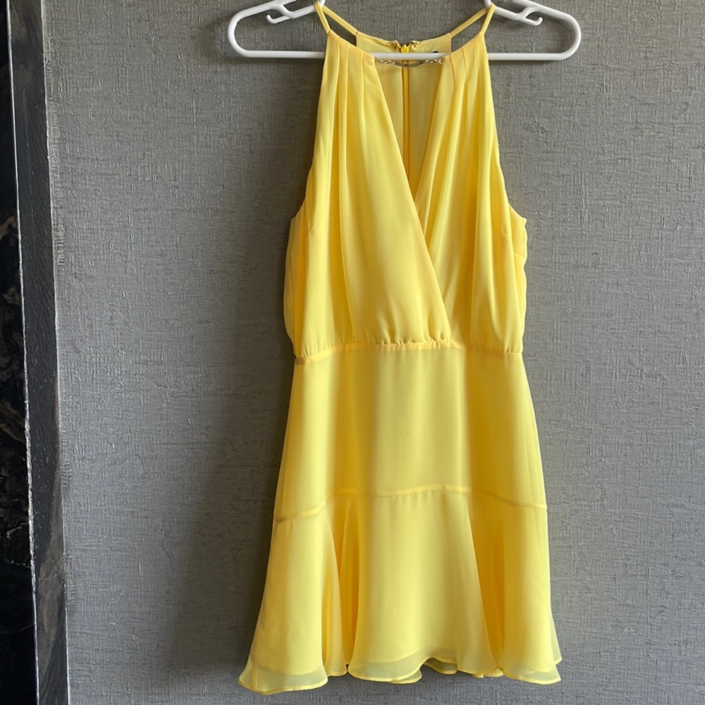 Yellow dress